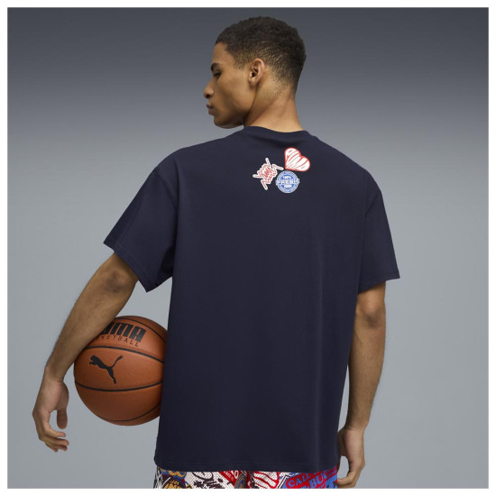 Puma Ανδρική κοντομάνικη μπλούζα HooperHotline Tee II